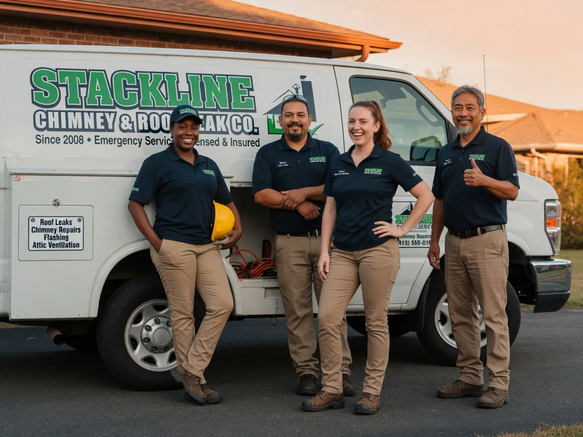 Chimney flashing repair company in Hodge, LA